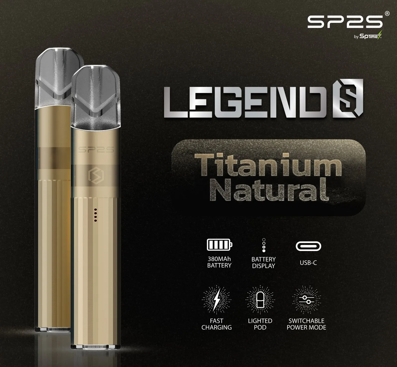 SP2S 鈦色主機